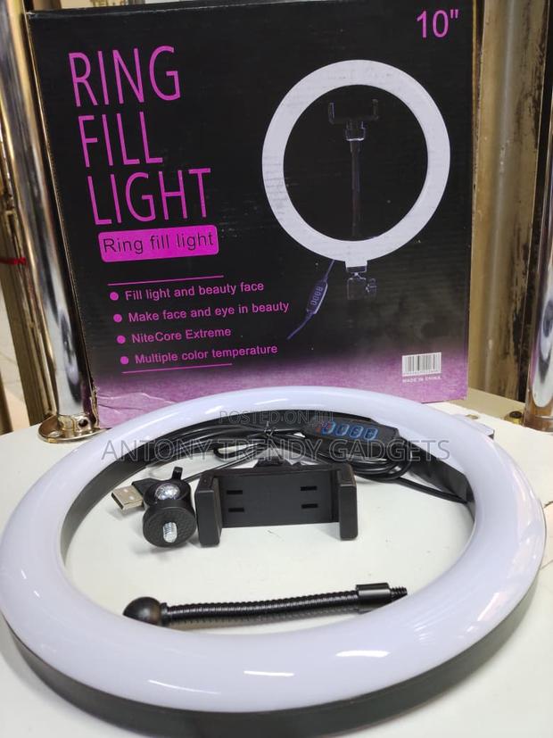 10-inch Usb Led Ring Fill Light With Stand - main view