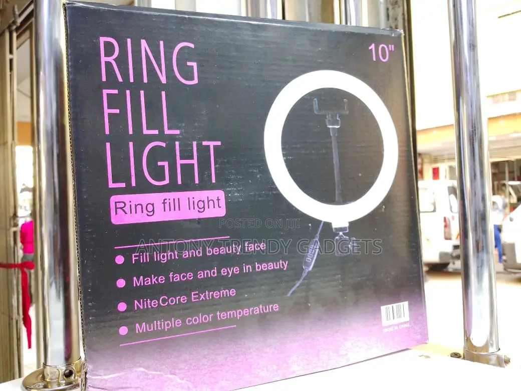 10-inch Usb Led Ring Fill Light With Stand