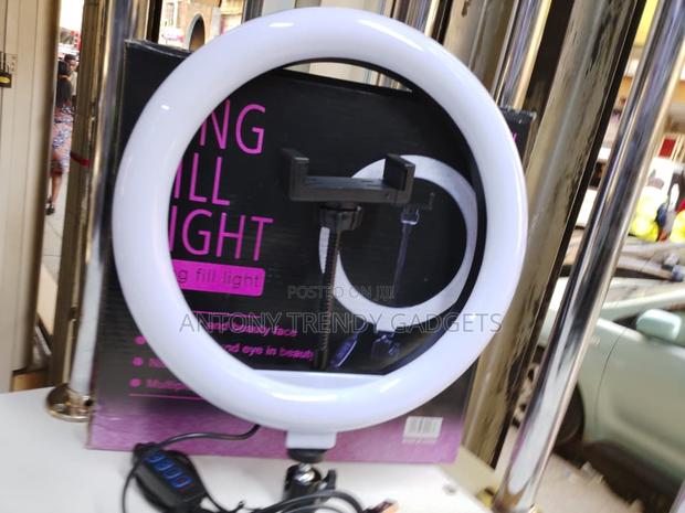 Usb 10” Ring Fill Light Kit With Tripod & Phone Holder - thumbnail 3