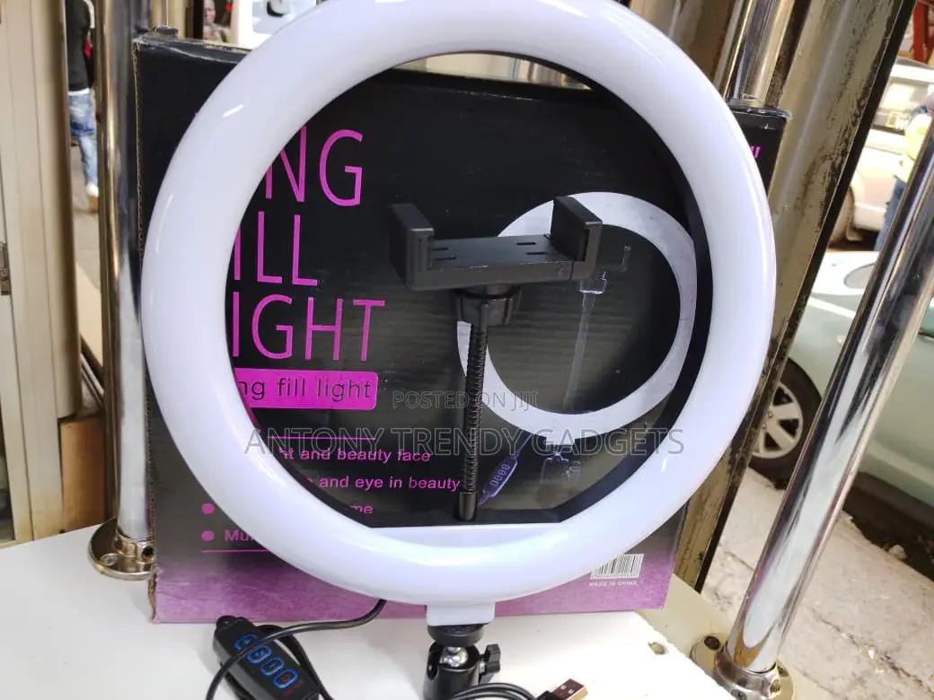 Portable 10 Inch Usb Ring Light With Tripod For Content Creators