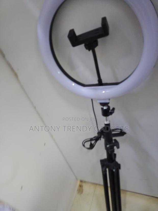 Portable 10 Inch Usb Ring Light With Tripod For Content Creators - thumbnail 4
