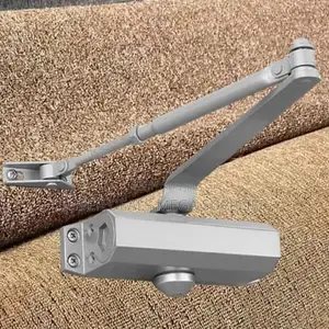 Automatic Adjustable Door Closer Device for Controlled Door Movement