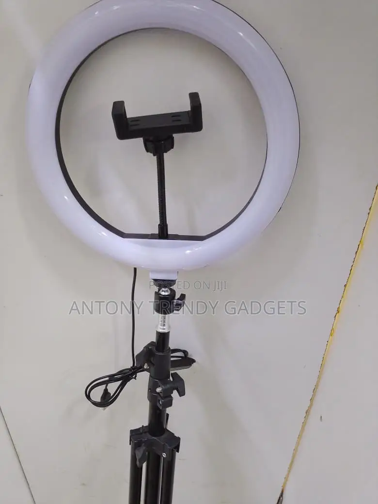Usb 10” Ring Light With Stand – Perfect Lighting for Video Calls