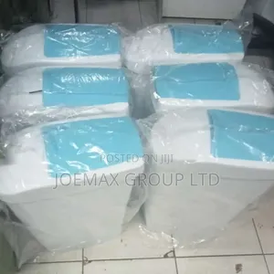 White Sanitary Bins