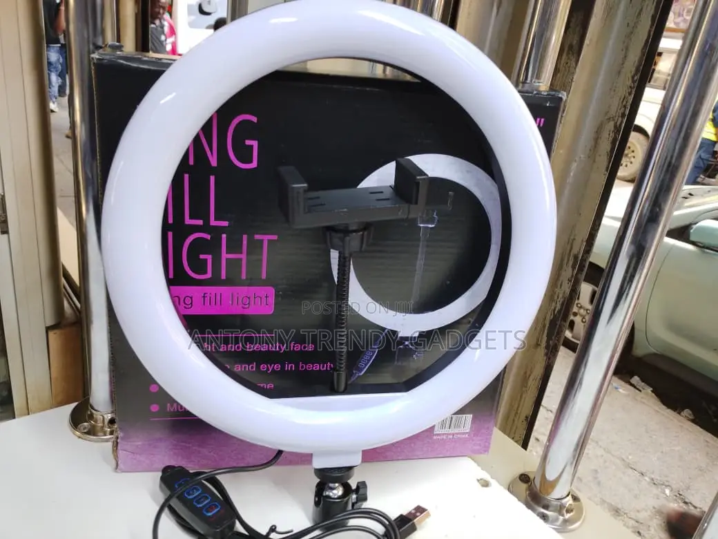 10-inch Usb Led Ring Light Kit With Stand For Content Creators