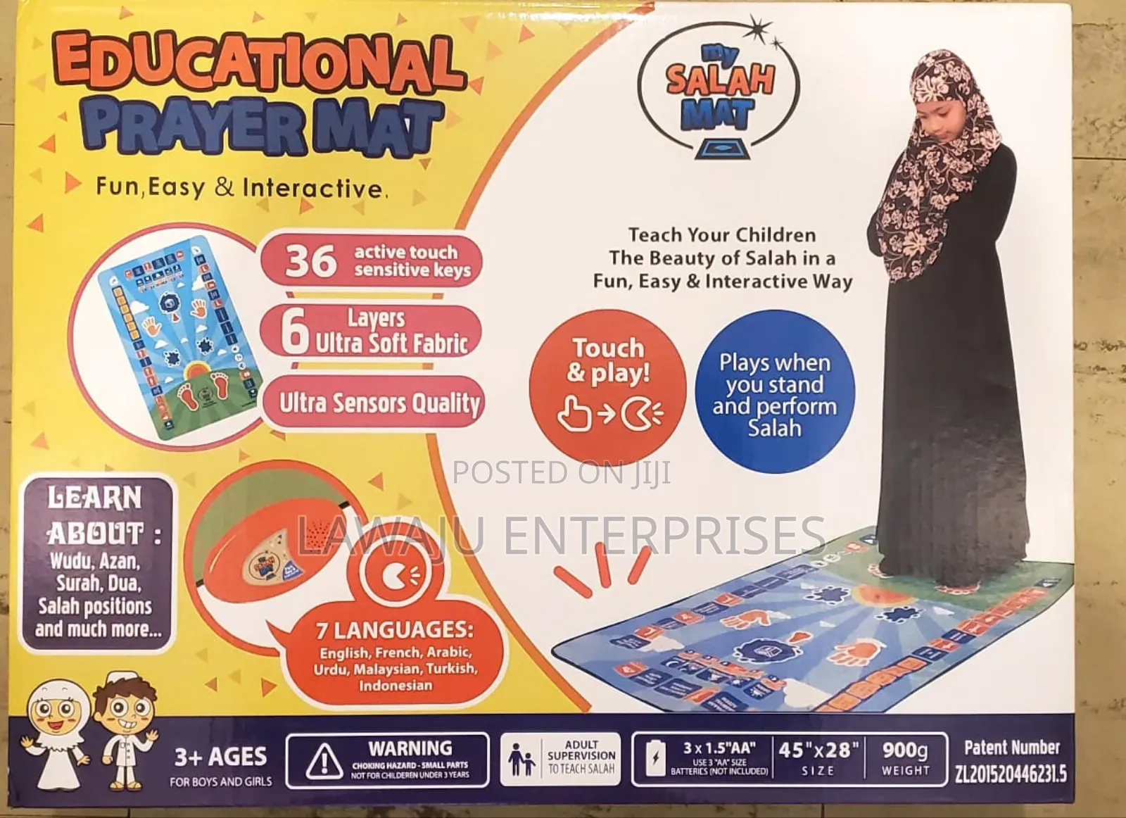 Educational Prayer Mat
