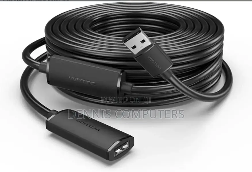 Usb 3.0 Type-a Male to Type-a Female Active Extension Cable 10m Blac
