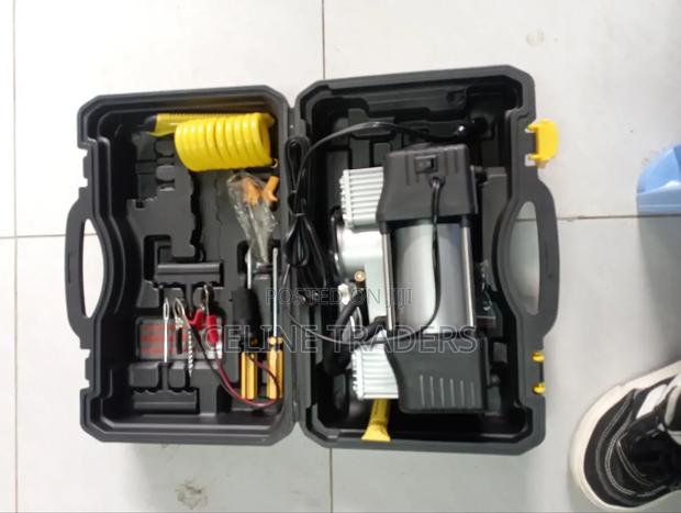 Double Air Compressor With Tools - main view