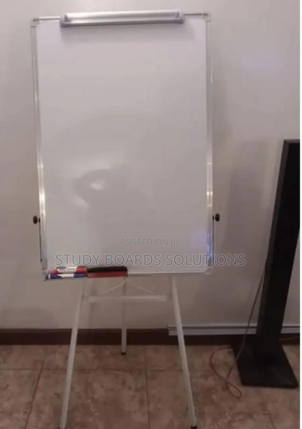 Imported Flipchart Stand 3ftx2ft + 4 Erasable Markers Magnetic Duster