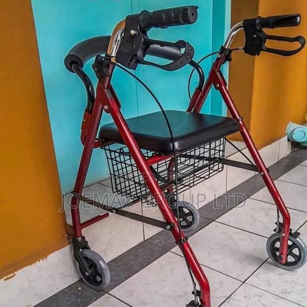 Rollator Walker With Basket and Seat