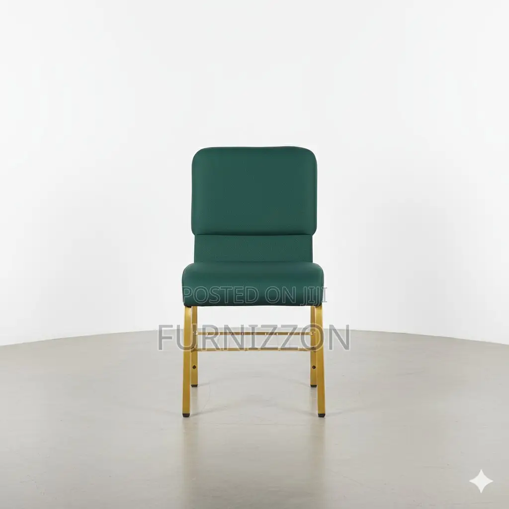 Church Chair With Back Covering Design