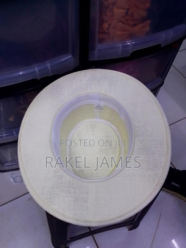 Cream Boater Hat. - thumbnail 3