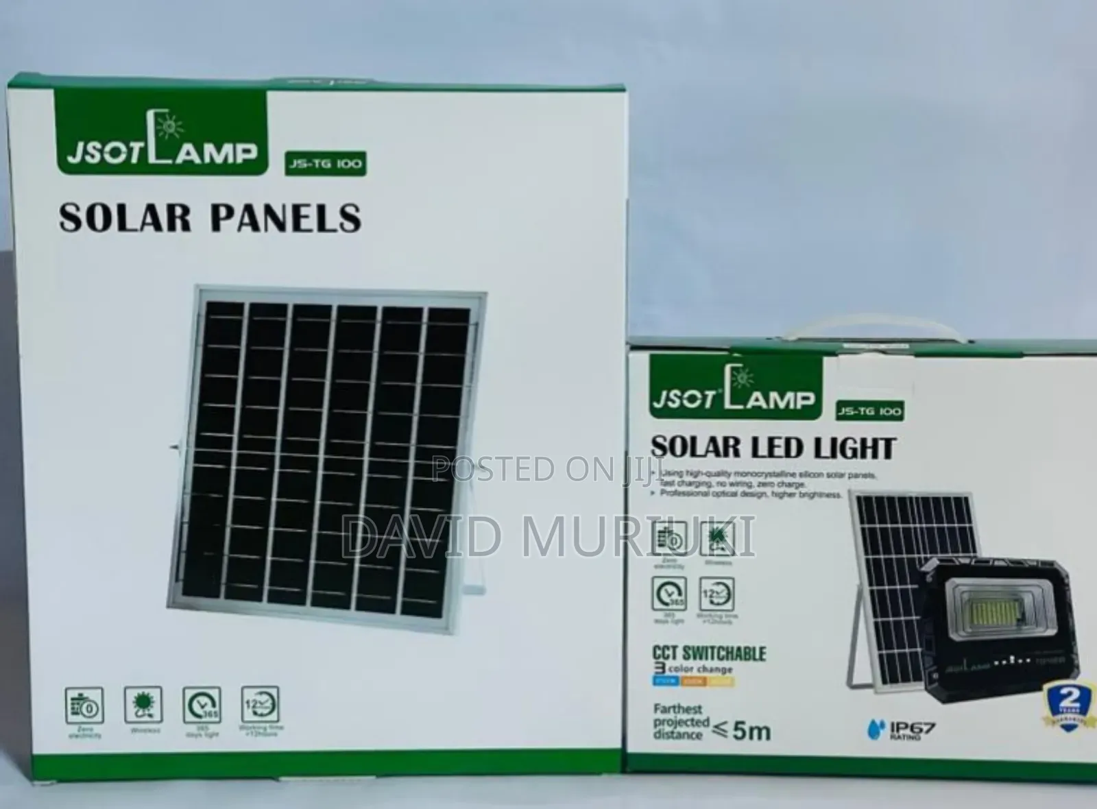 Jsot Solar Floodlight (Tg)100wats