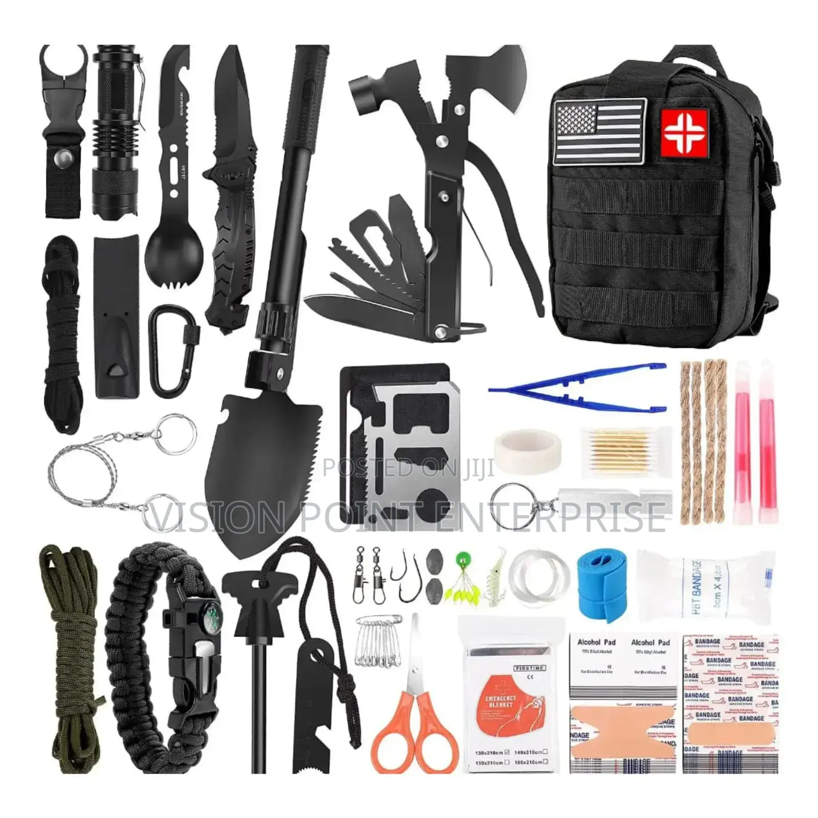 Hiking Emergency Survival Tool Travel Rescue Bag