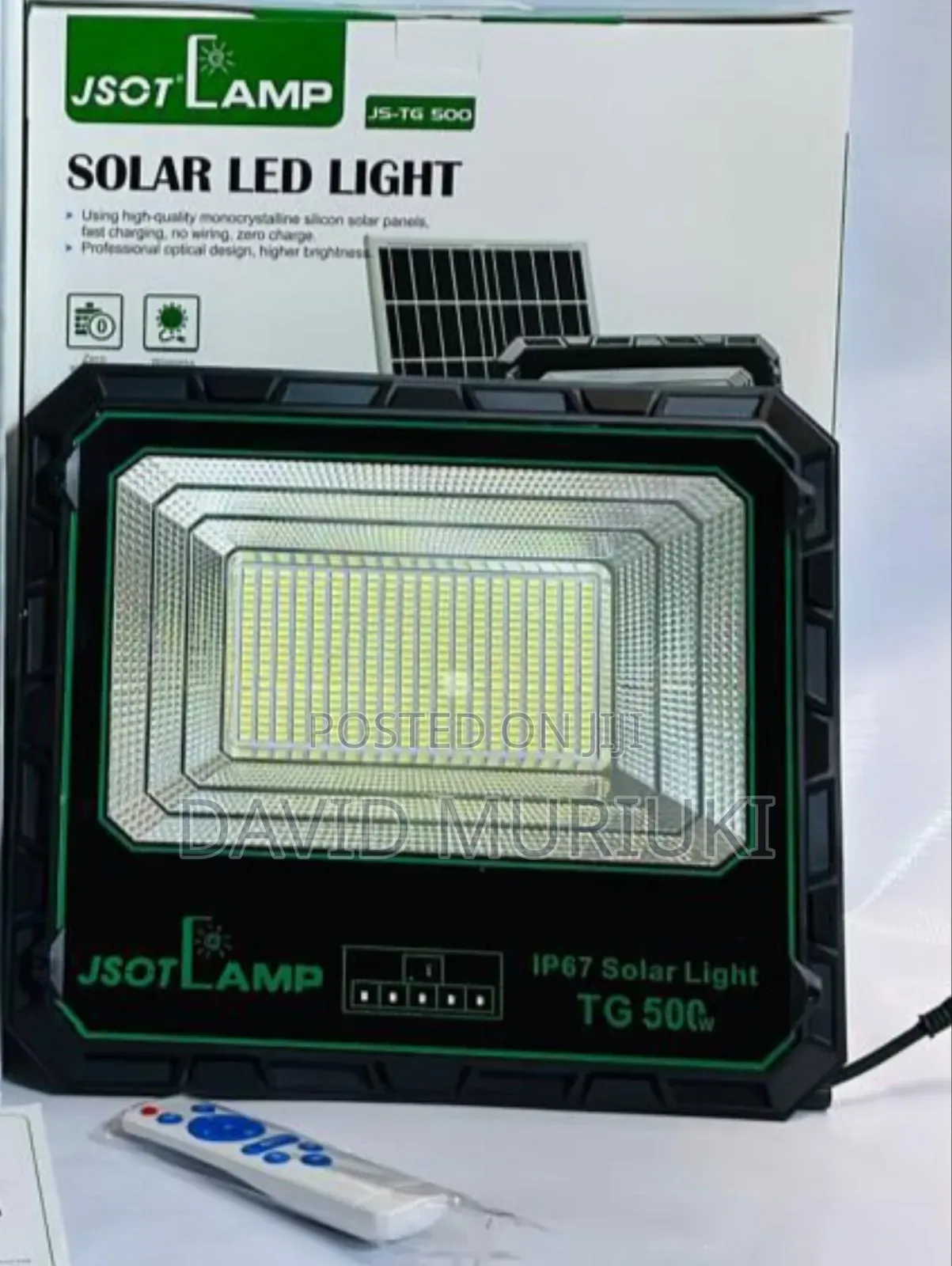 Affordable Jsot Solar Floodlight (Tg) 60wats