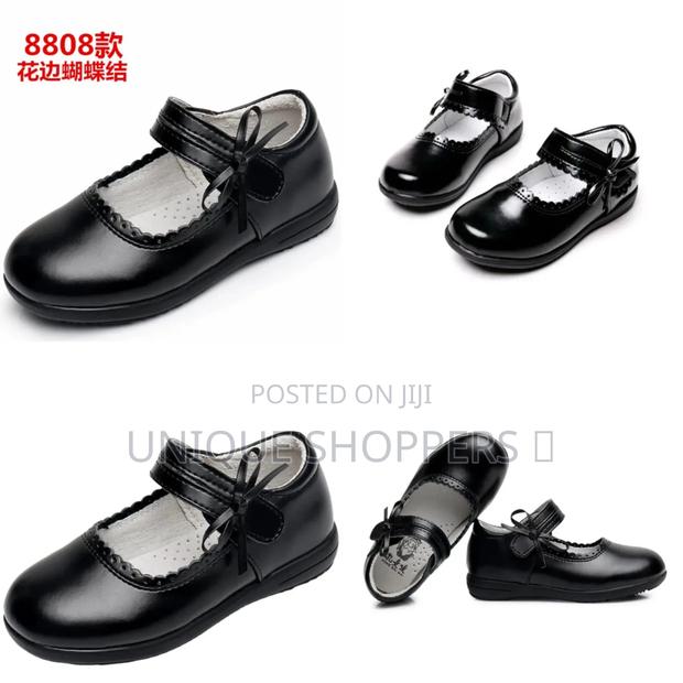 *High Quality Girls Leather School Shoes* - main view