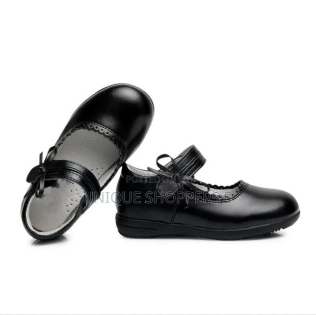 *High Quality Girls Leather School Shoes* - thumbnail 3