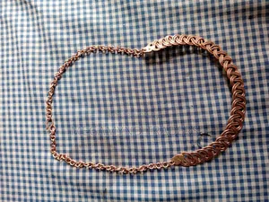 Copper Necklace Chain / Pure Copper Necklace Chain