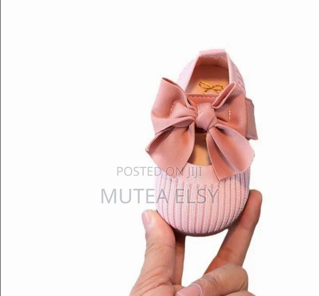 Pink Cream Toddler Pre-Walkers - main view