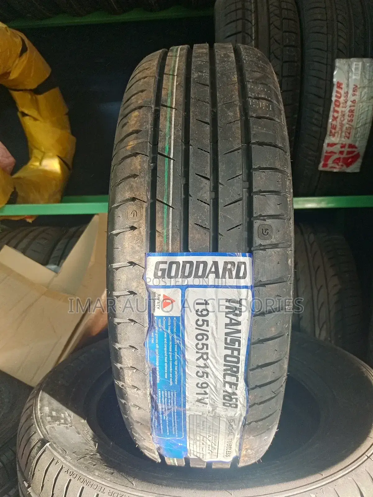 195/65r15 Goddard Transforce 168 Tyres | Durable Grip – Free Balancing