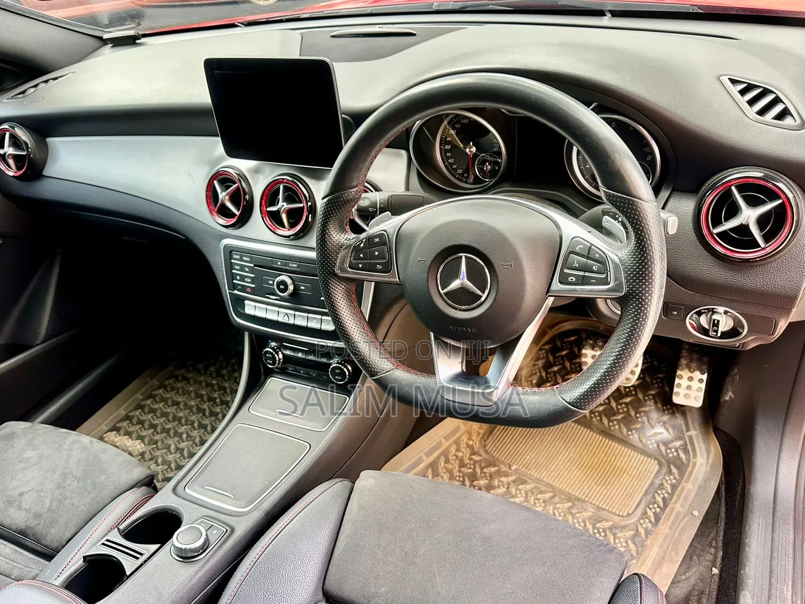 Mercedes-Benz CLA-Class 2017 Red