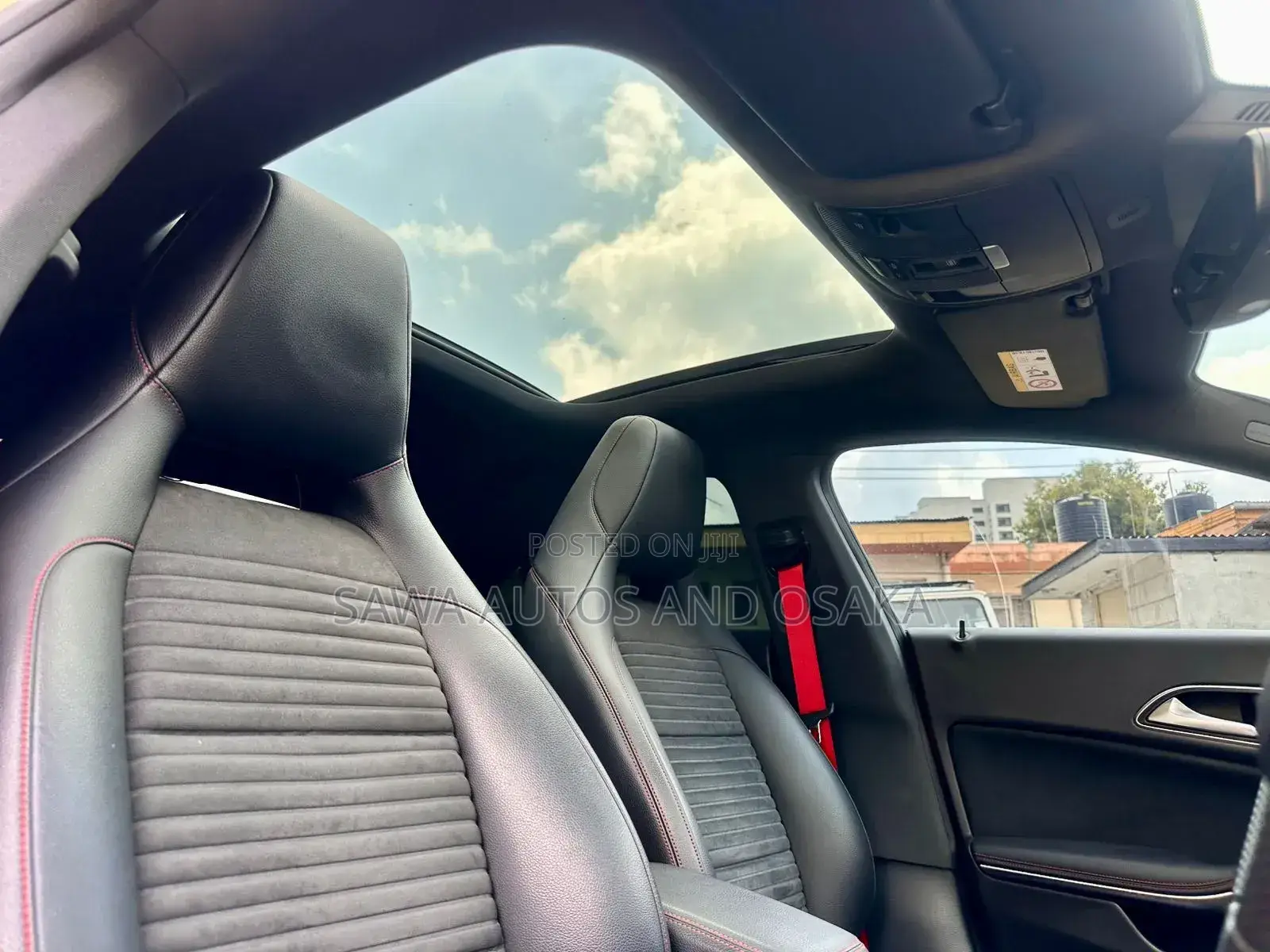Mercedes-Benz CLA-Class 2017 Red