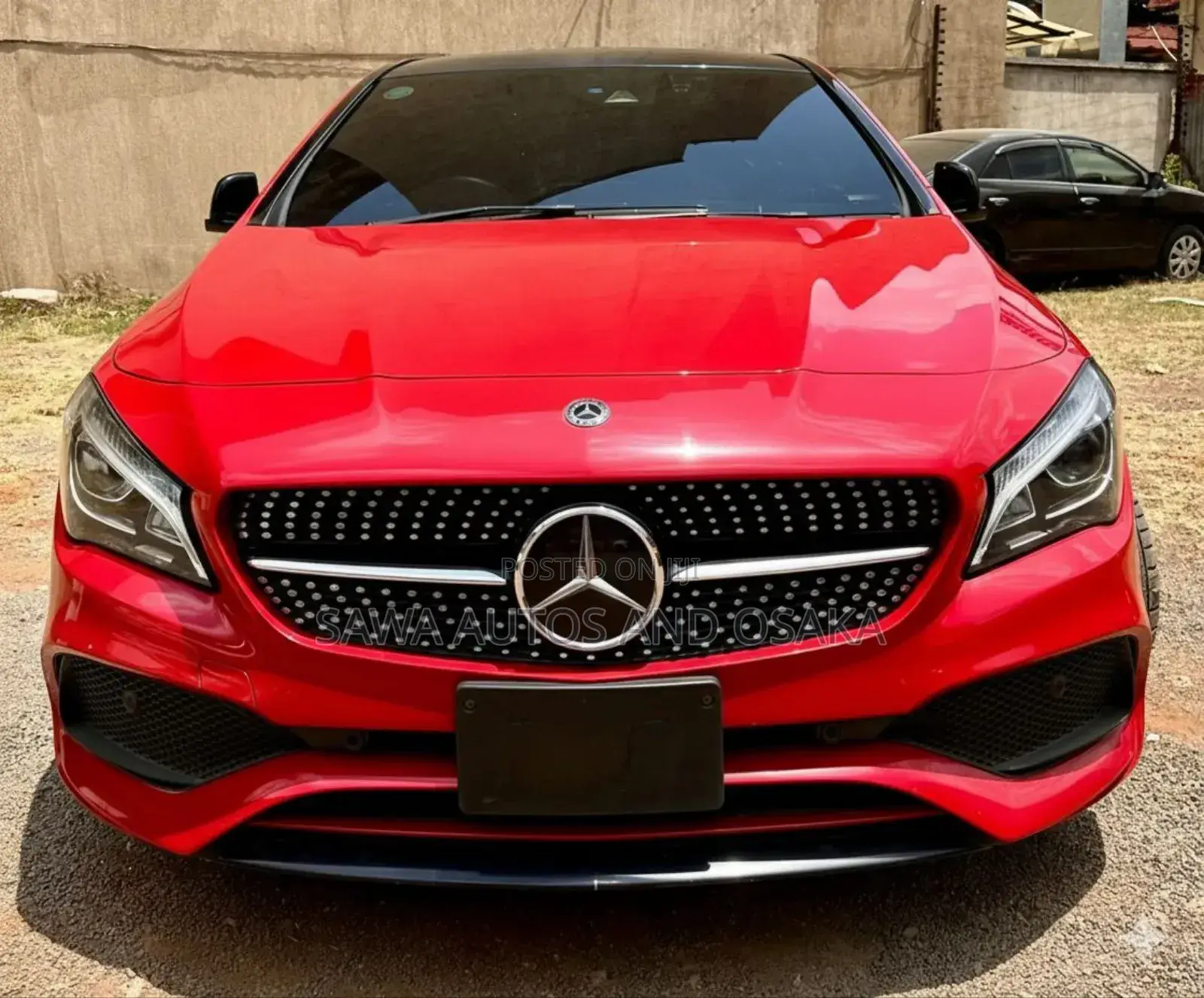 Mercedes-Benz CLA-Class 2017 Red