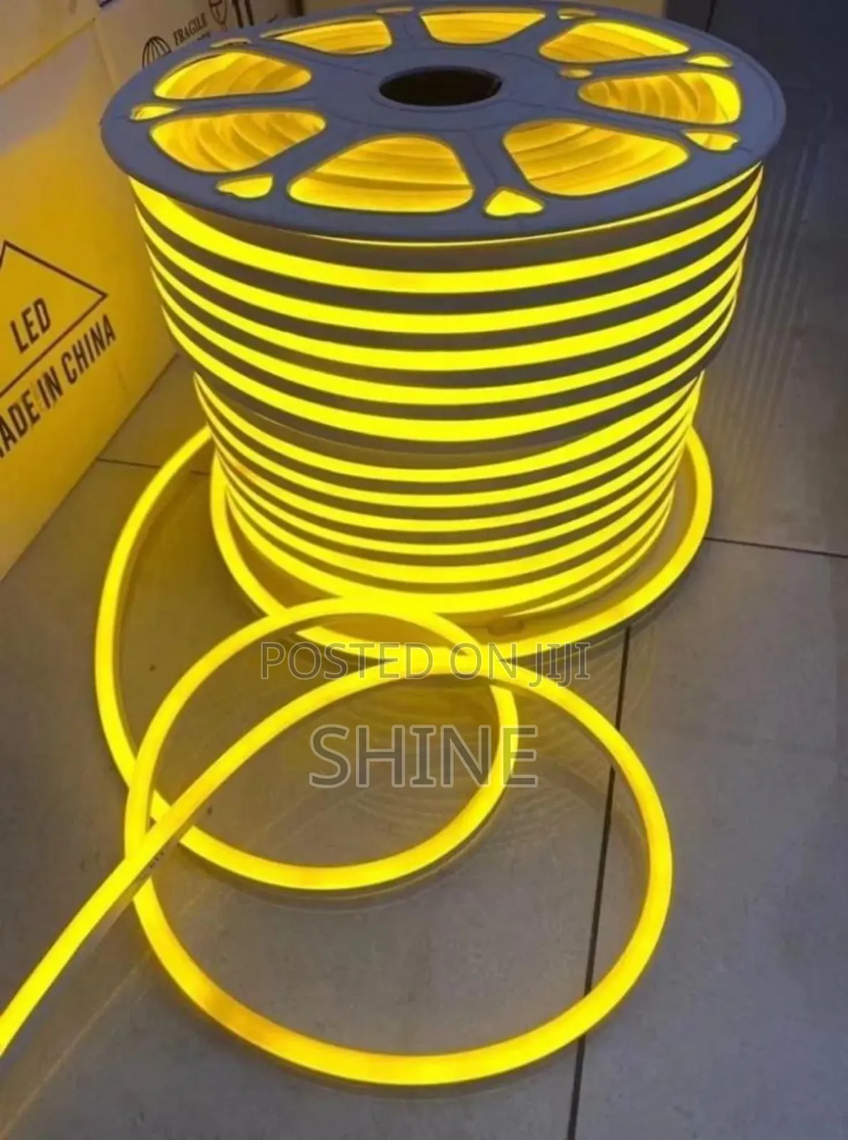 Yellow Neon Light