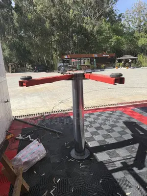 Heavy Duty Automatic Hydraulic Single Post For Car Wash