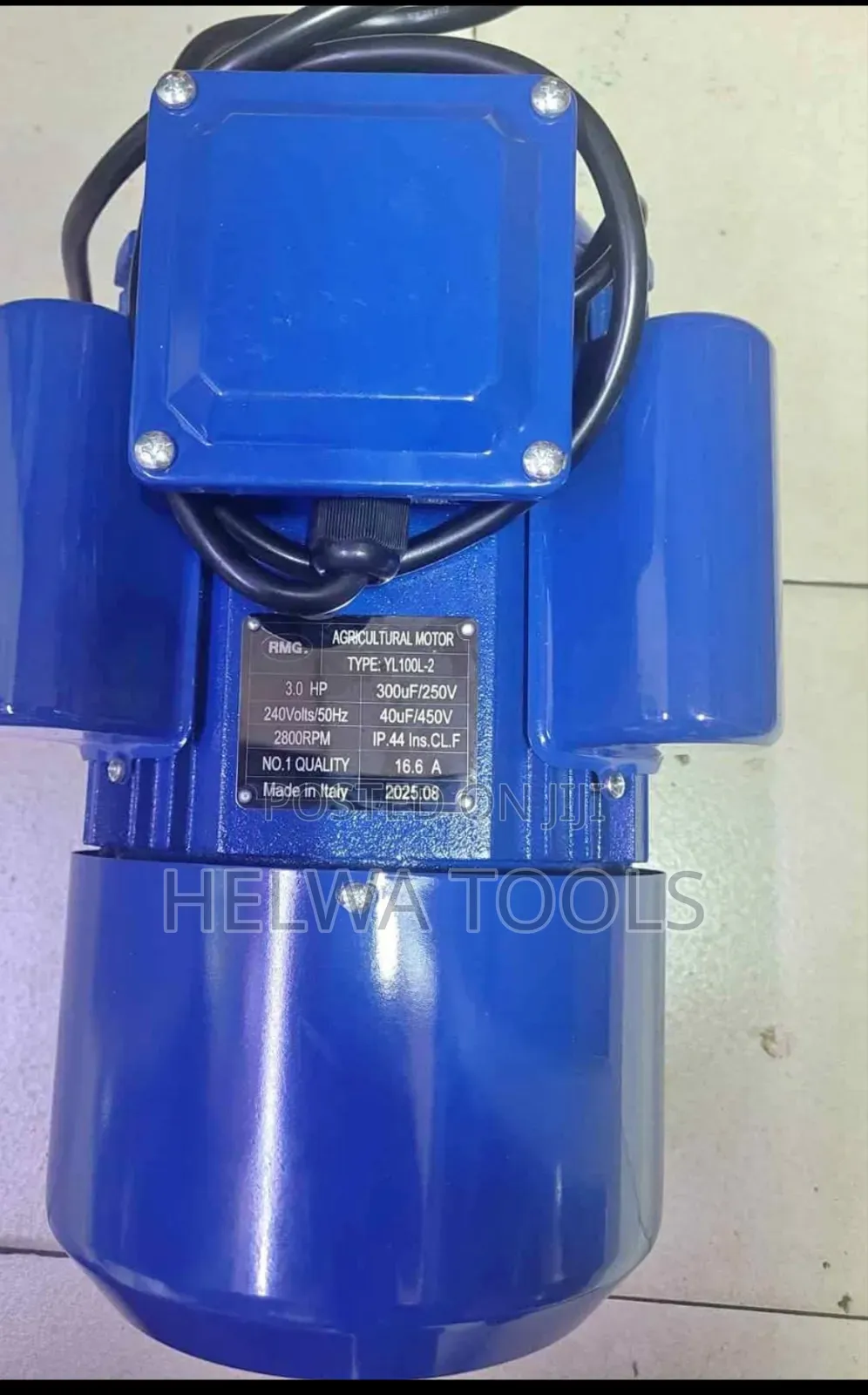 3hp Electric High Speed Agriculture Motor