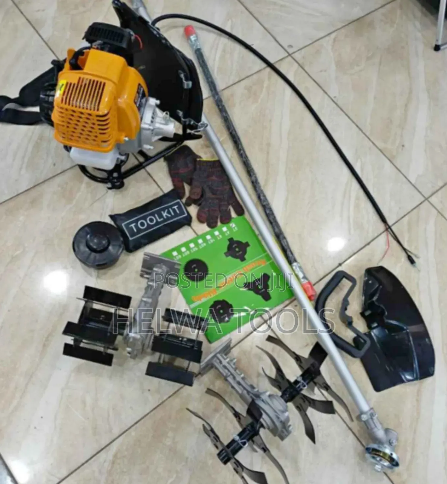 Tiller and Weeder Brush Cutter