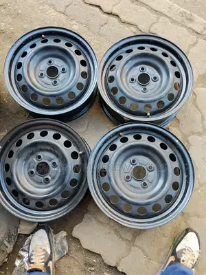 Steel Rims Size 14 Inch Available Set