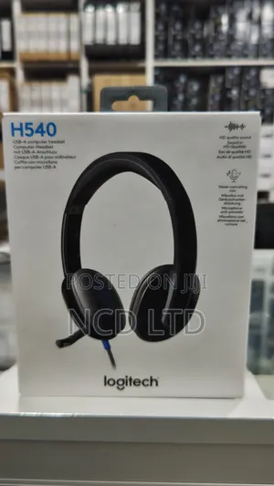 Logitech Usb Headset H540 for Windows and Mac, Skype
