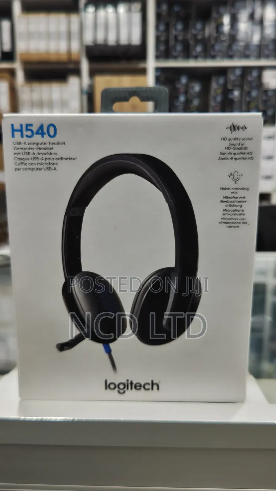 Logitech Usb Headset H540 for Windows and Mac, Skype