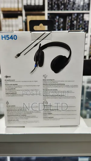 Logitech Usb Headset H540 for Windows and Mac, Skype