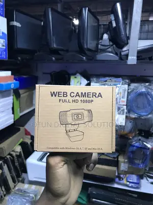 Full Hd 1080p Webcam - Built-in Microphone With Noise Reduction