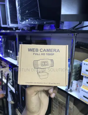 Affordable 1080p Hd Web Camera With Microphone - Plug Play
