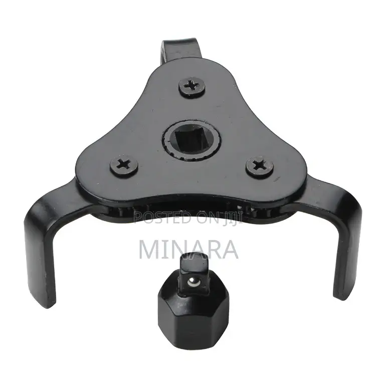 Oil Filter Wrench, 3 Jaw Filter Removal Tool