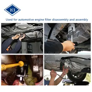 Oil Filter Wrench, 3 Jaw Filter Removal Tool