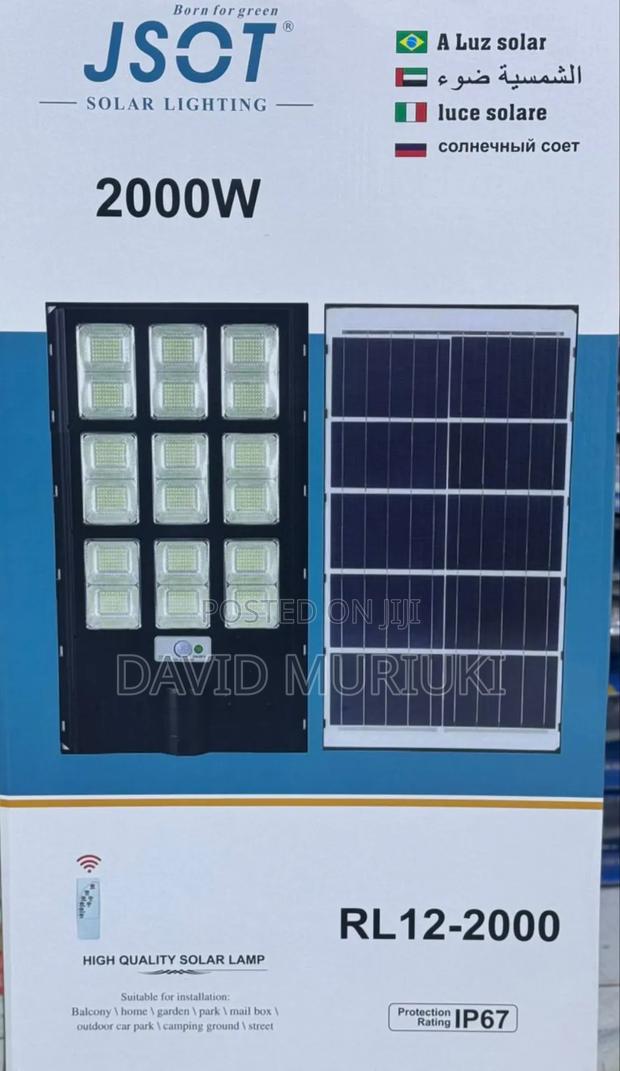 Jsot Solar Street Light (Rl) Model300wats Hp