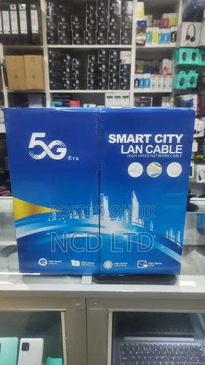 5g Smart City Lan Cable 305 Metres Cat6 U/Utp Network Cable