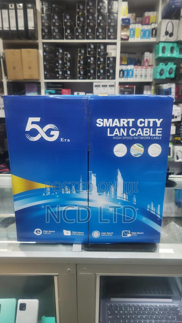 5g Smart City Lan Cable 305 Metres Cat6 U/Utp Network Cable