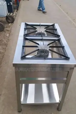 Double Burner Gas Cooker Commercial