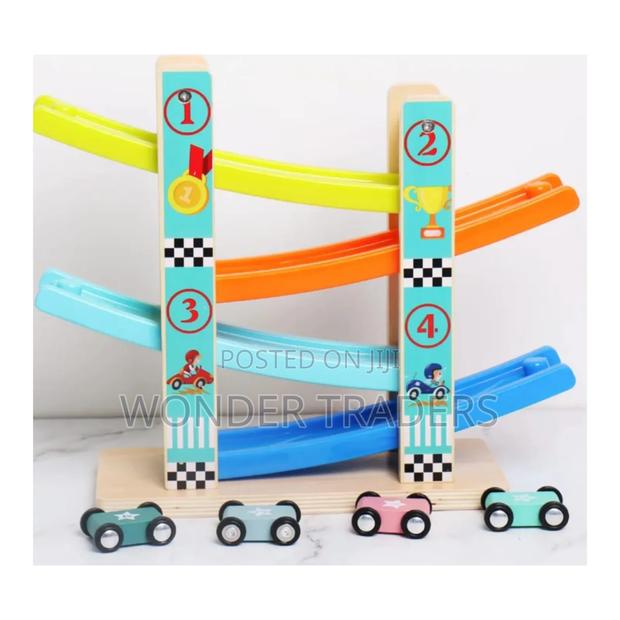 Glider Rail Wooden Toy Set
