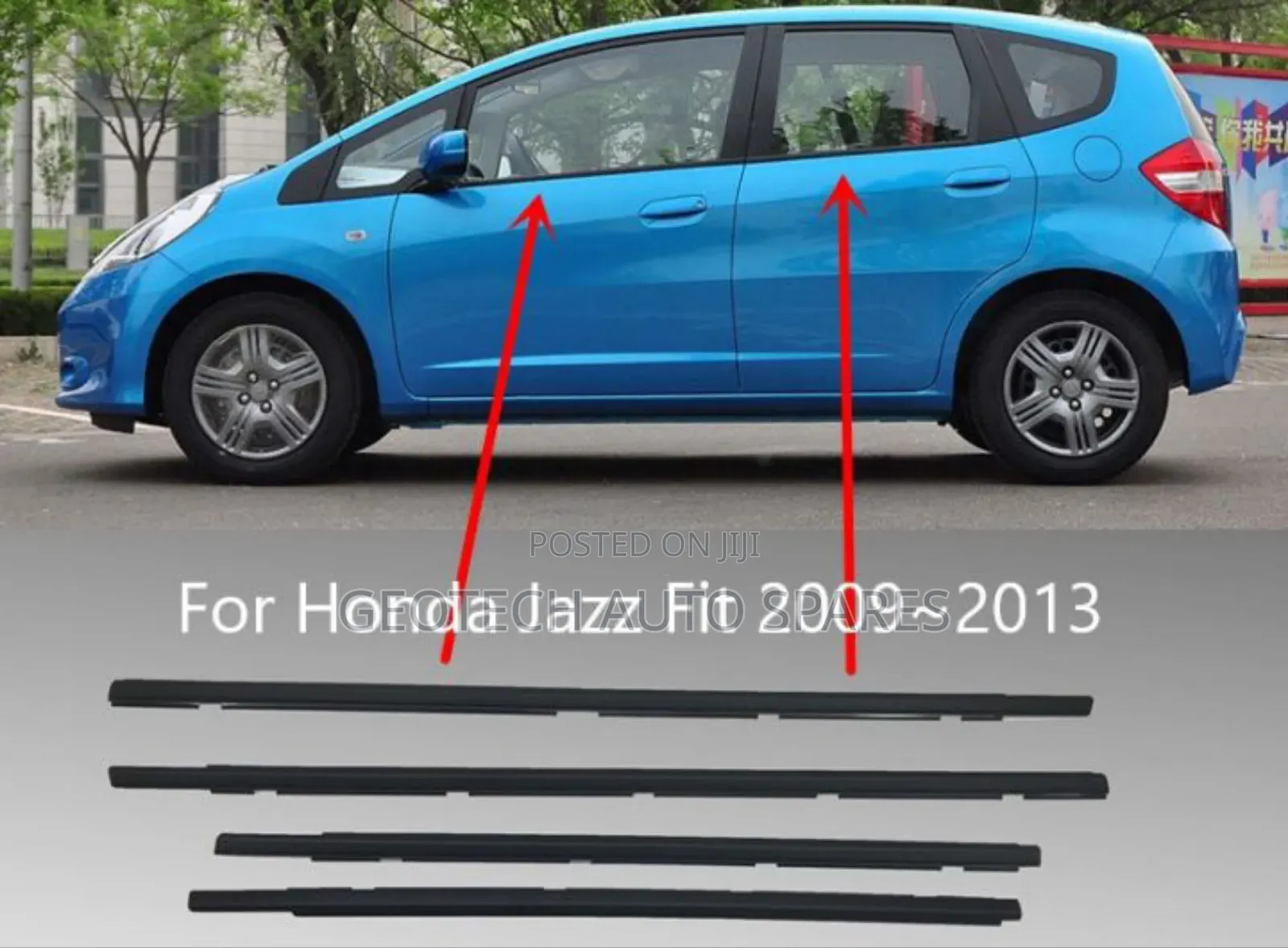 Honda Fit Jazz Weatherstrips Available