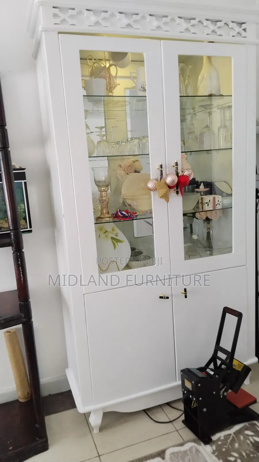 Display Cupboards / Corner Shelves Cabinets for Display