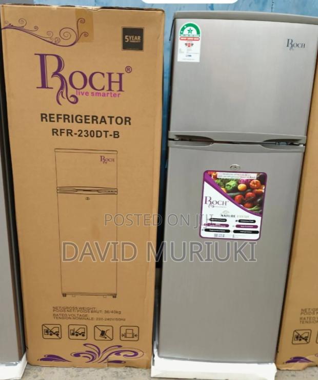 Roch 181litres RFR-230dt-B Double Door Ref