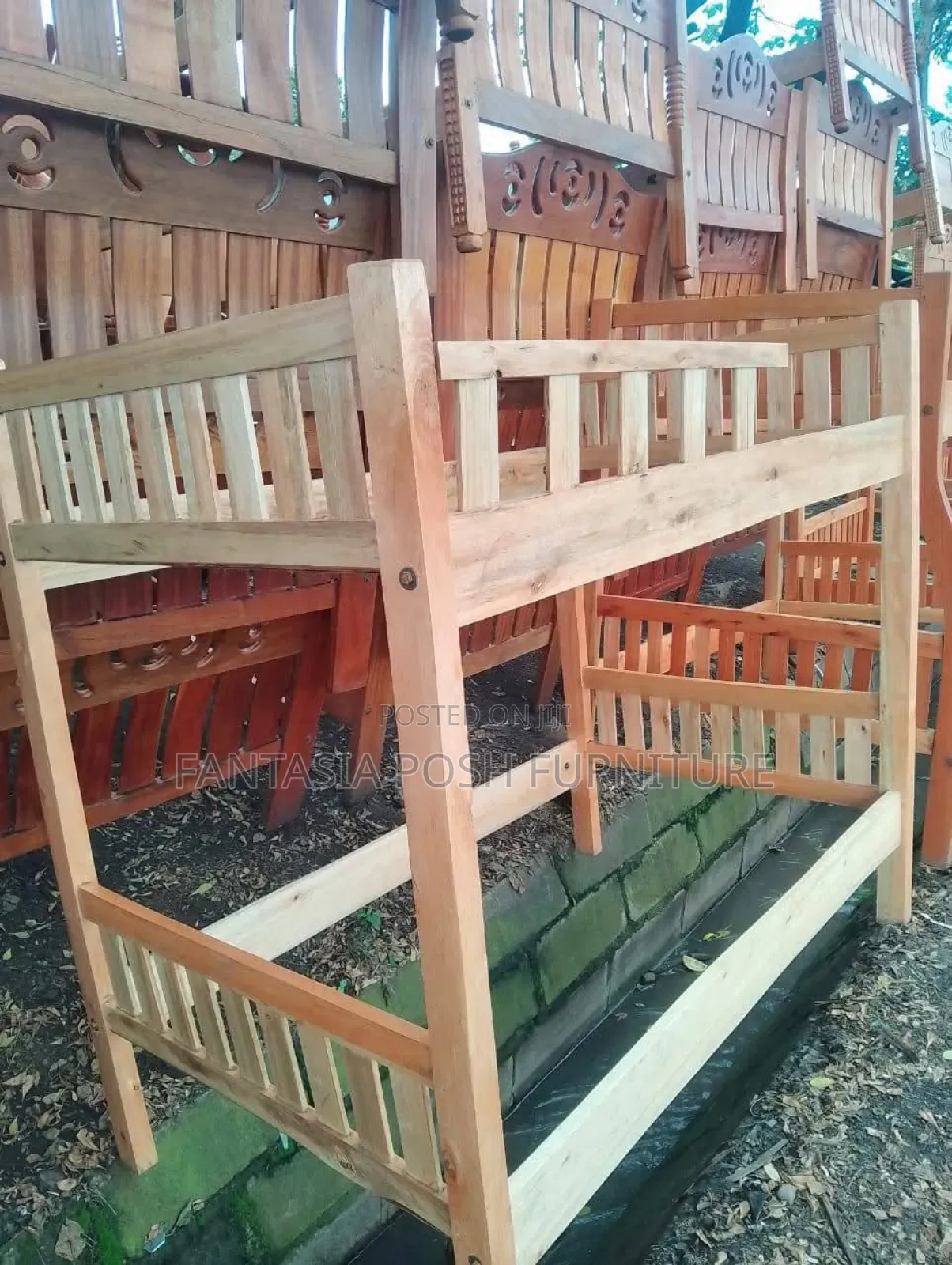 4x6 Solid Wooden Bunk