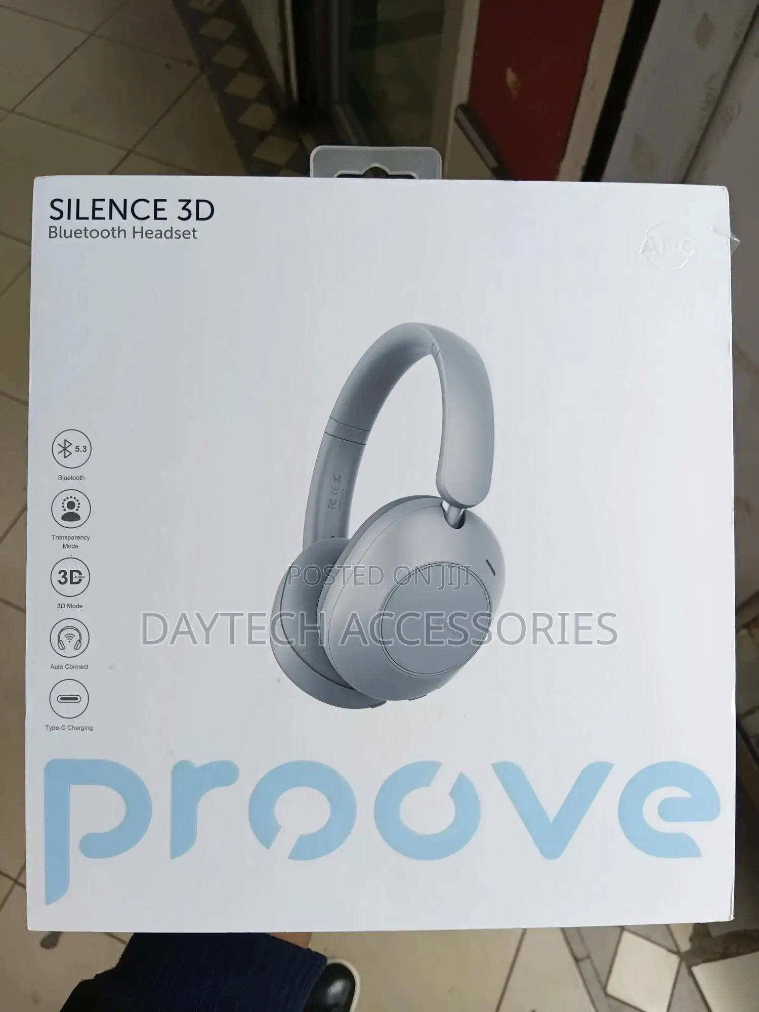 This Is a Proove Silence 3d Bluetooth Headset With Anc