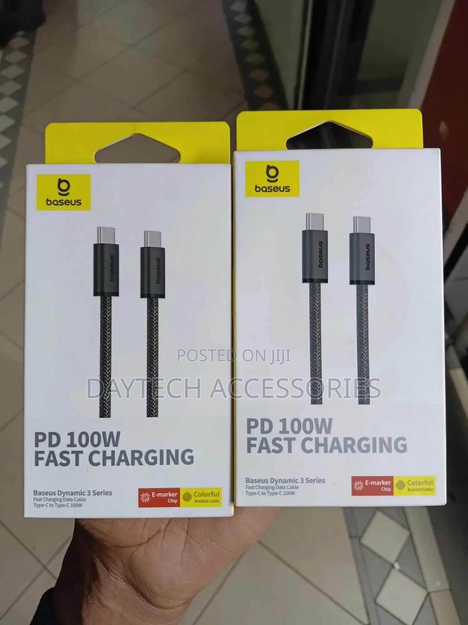 Baseus Dynamic 3 Series Fast Charging Data Cable Type-C to Type-C 100w